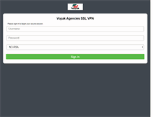 Tablet Screenshot of connect2.agencies.vopak.com